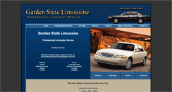 Desktop Screenshot of gardenstatelimoservice.com
